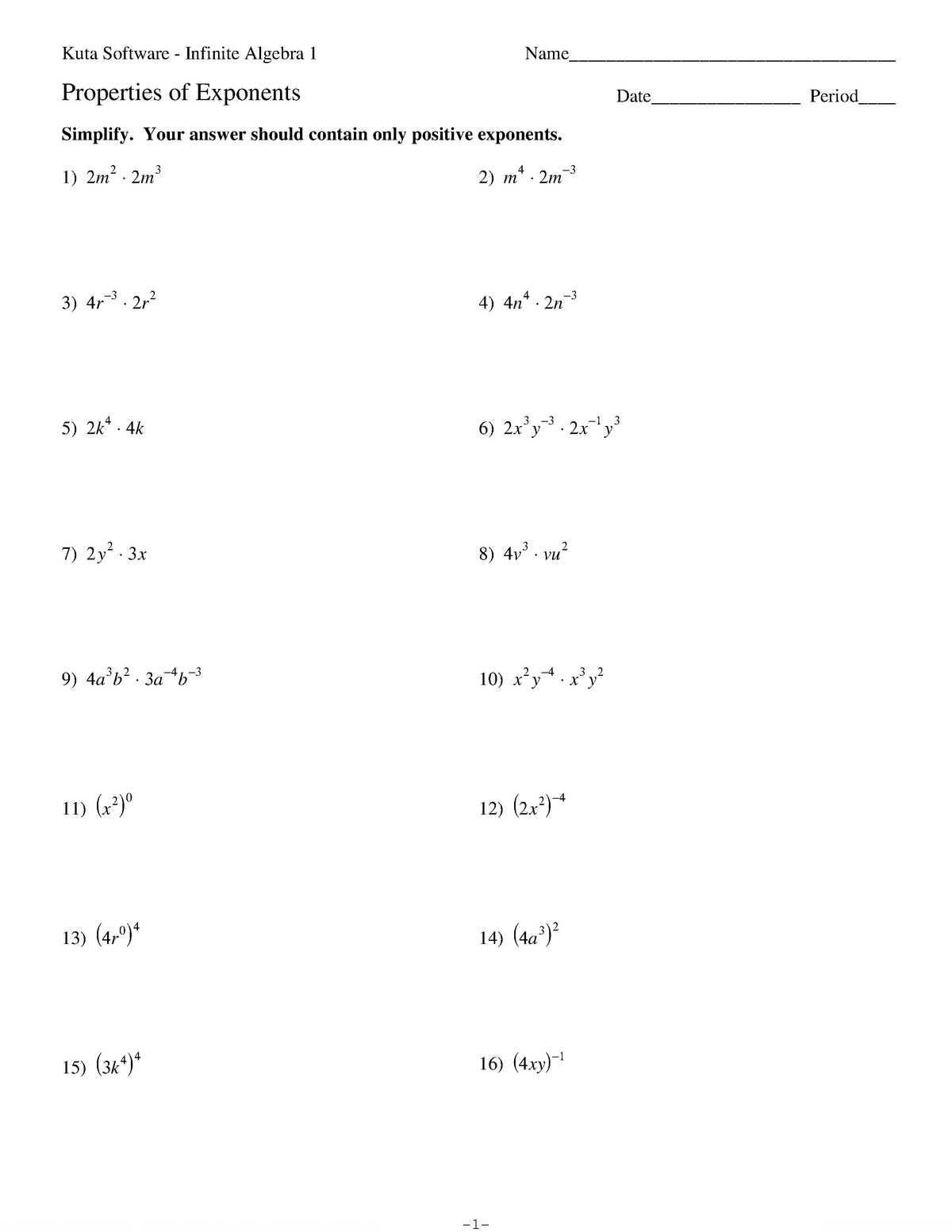Common Mistakes to Avoid while Solving 4.2 Practice A Algebra 1 Problems