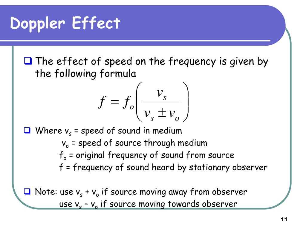 How does the Doppler effect work?