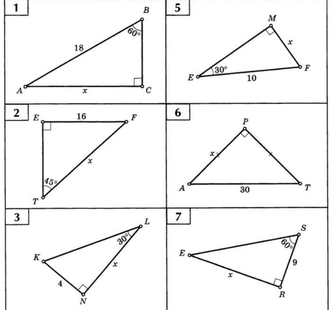 Reviewing Geometry Vocabulary and Key Concepts