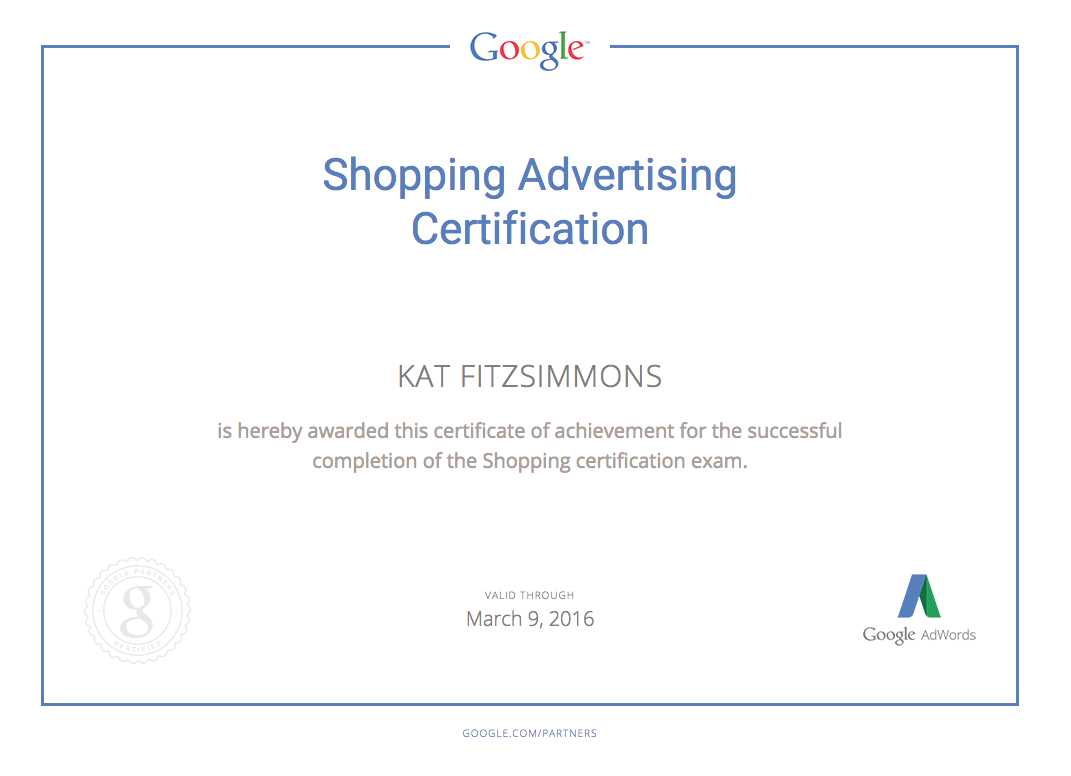 Unlock the Secrets to Google Ads Shopping Certification with these Answers! Google ads shopping certification answers