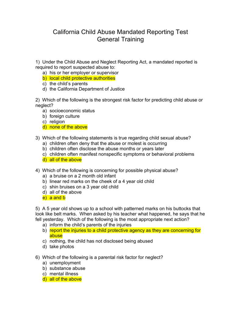 Child-care-providers-training-final-exam-answers child-care-providers-training-final-exam-answers