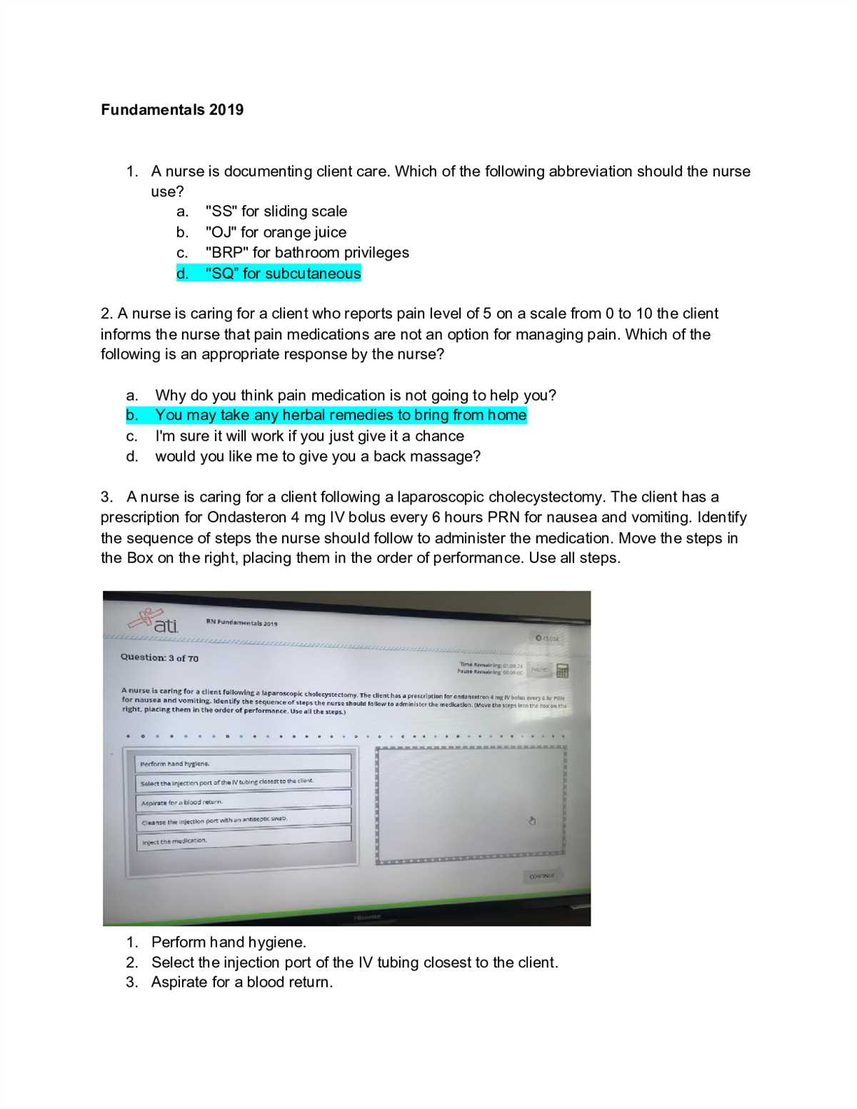 What to Expect During the ATI Proctored Exam