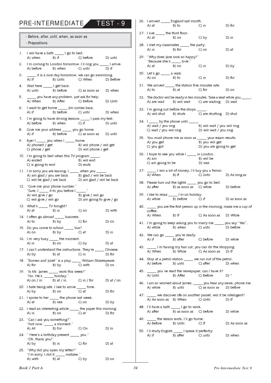 Recommended Study Resources