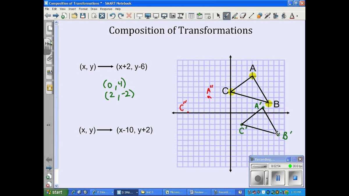 G.co.a.5 compositions of transformations 4 answer key