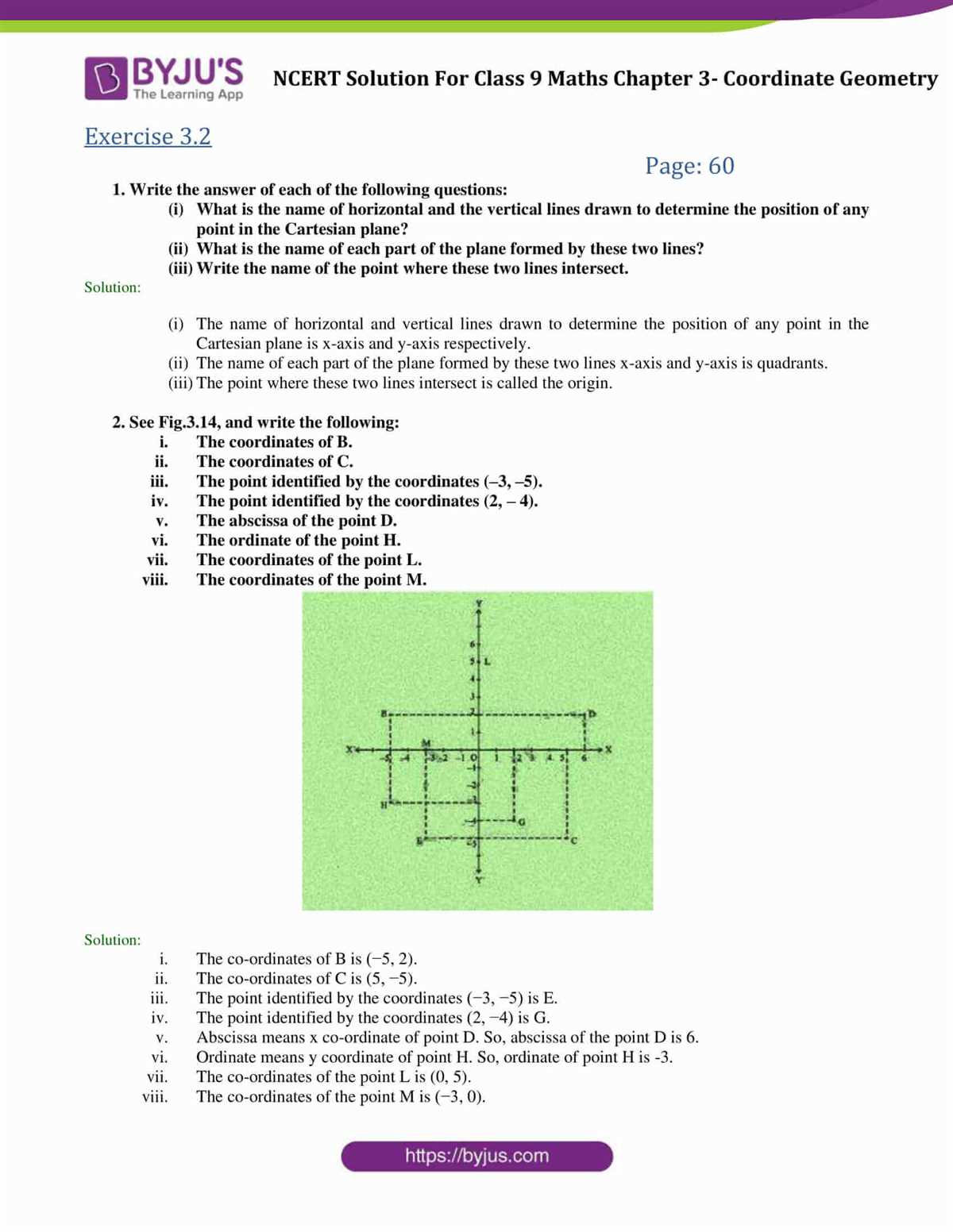 3-1 exercises geometry answers
