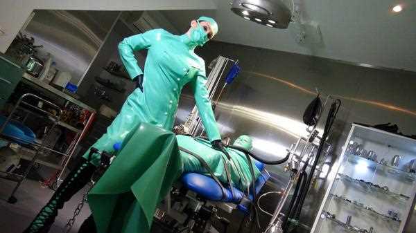 Femdom medical exam