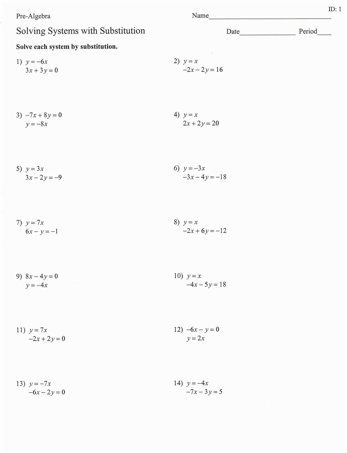 Problem:
