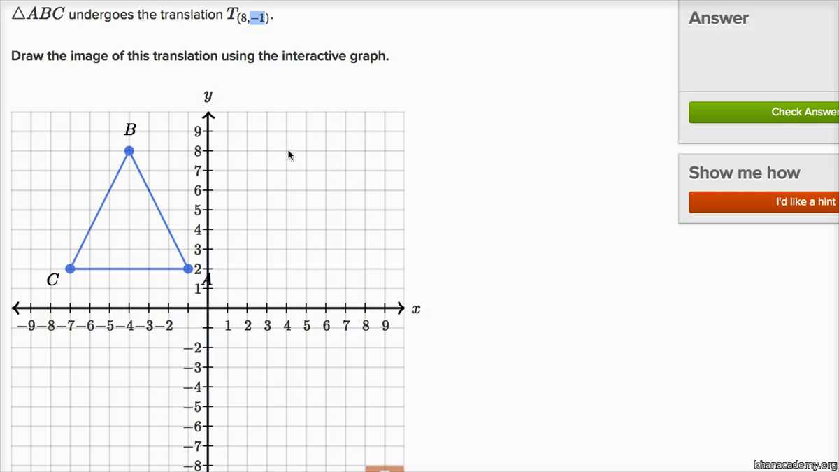Answer Key for Compositions of Transformations 4