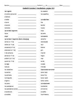 Contextos leccion 1 answer key