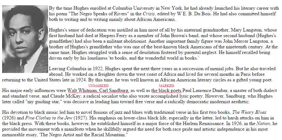 Exploring Langston Hughes' Democracy by langston hughes questions and answers