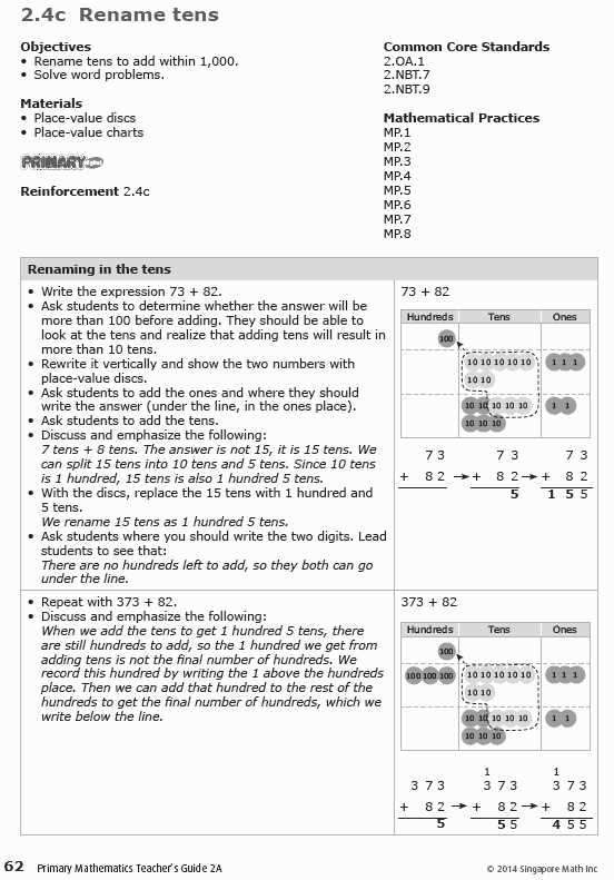 Dimensions Math Workbook 5A Answer Key: Unlocking Mathematical Success