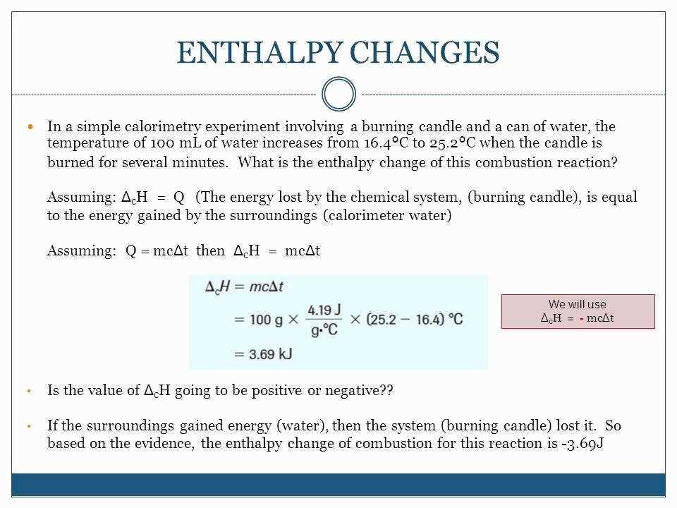 The Concept of Enthalpy and Its Significance in Chemistry