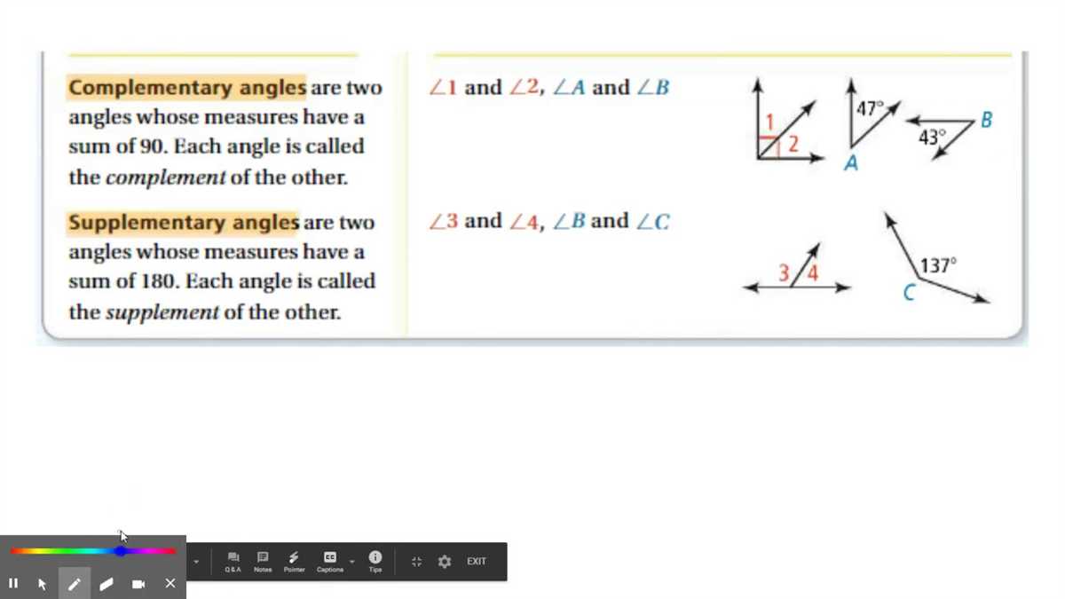 Unveiling the Answers to Angle Pairs Assignment Exploring angle pairs assignment answers