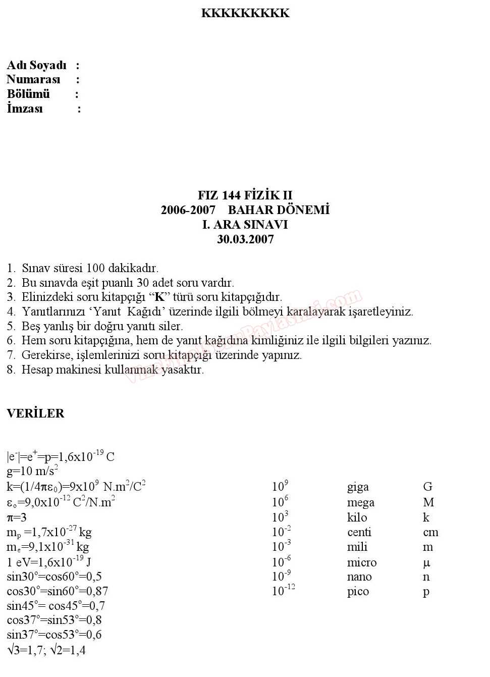 1. Newton's Laws of Motion