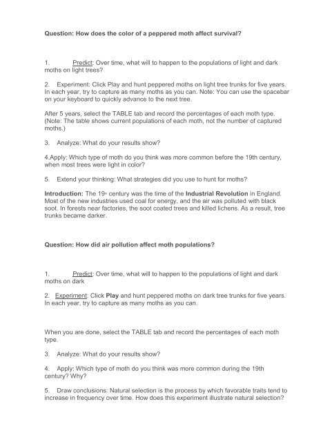 Gizmo osmosis answer key