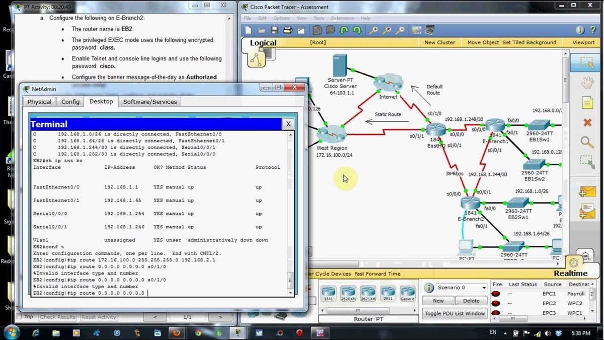 Mastering the challenges of the Packet Tracer Final Exam Packet tracer final exam