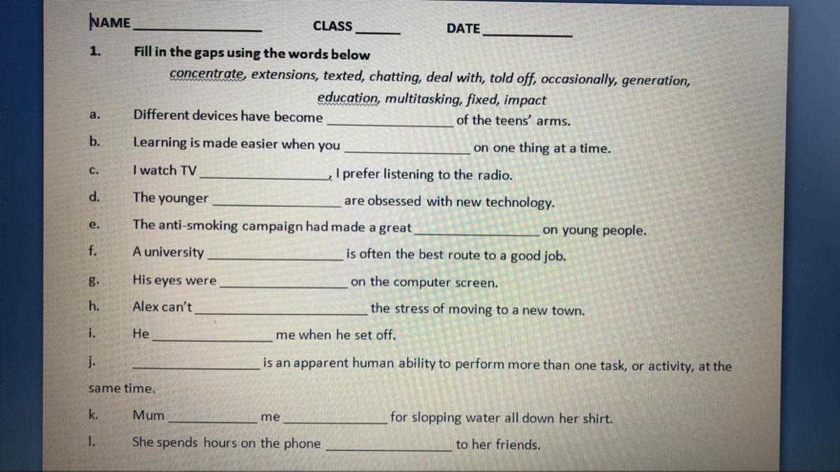 Sweet Opportunities Answers