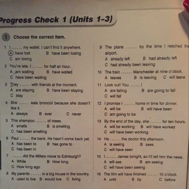 Long way down student workbook answers