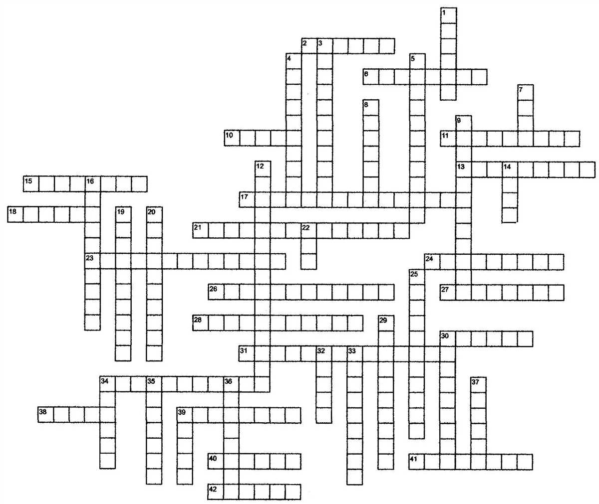 Mesoamerican crossword puzzle answers