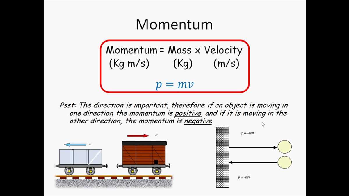Momentum Practice Problems with Explanation