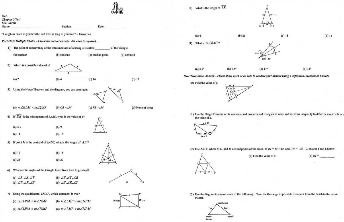 Answer Key for Spectrum Geometry Grades 6-8 Spectrum geometry grades 6-8 answer key
