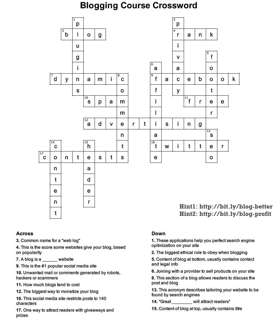 Solution to Cnidarians Crossword Puzzle Cnidarians crossword puzzle answer key