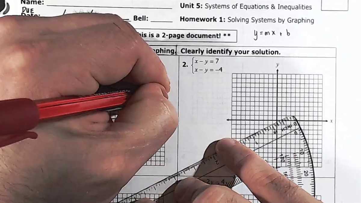 3.1 graphing relationships answer key