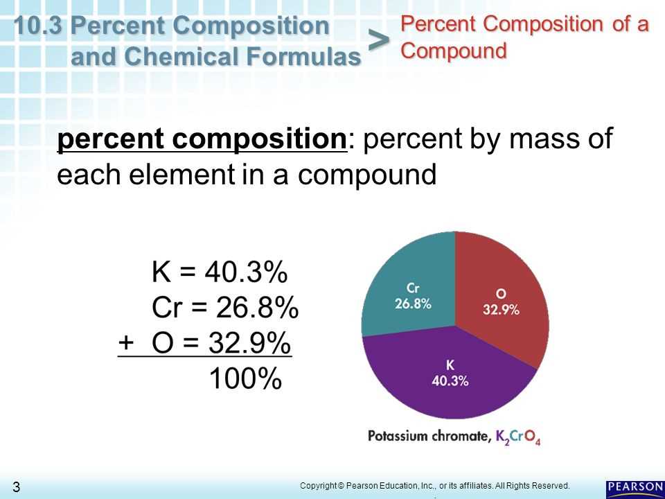 Percent composition answer key