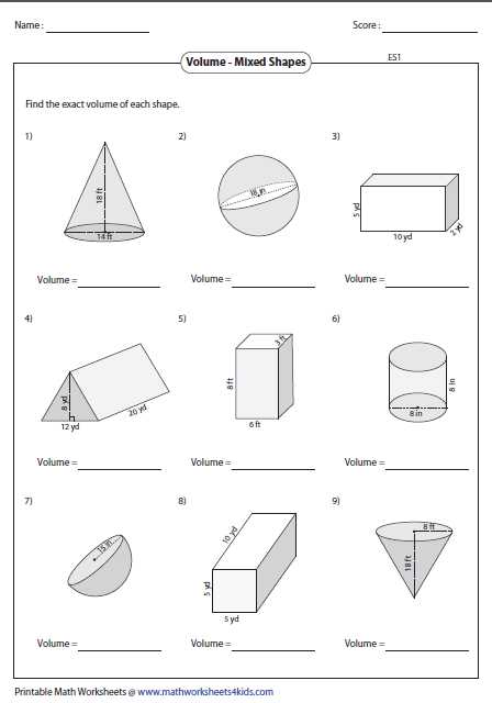 Preparing for the Surface Area and Volume Test: Key Topics to Focus On