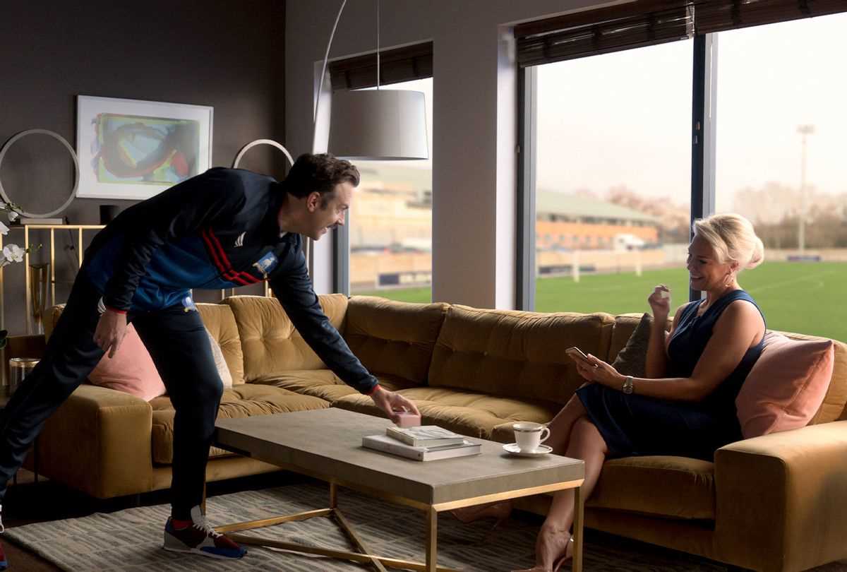 What sport is the TV show Ted Lasso focused on?
