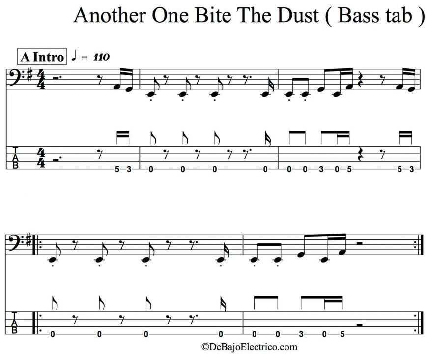 Testify bass tab