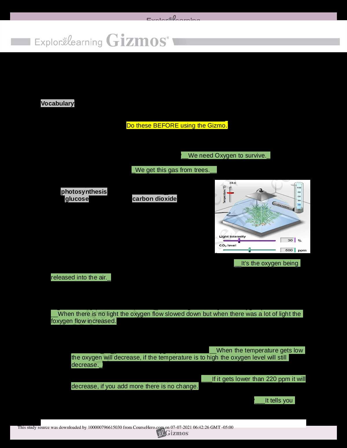 Download the Estimating Population Size Gizmo Answer Key PDF