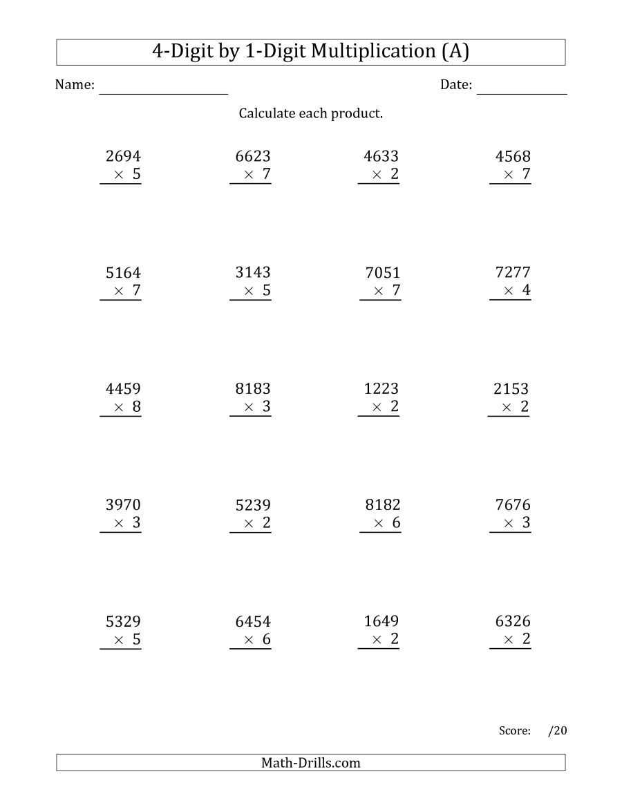 Understanding Multiplication of Whole Numbers