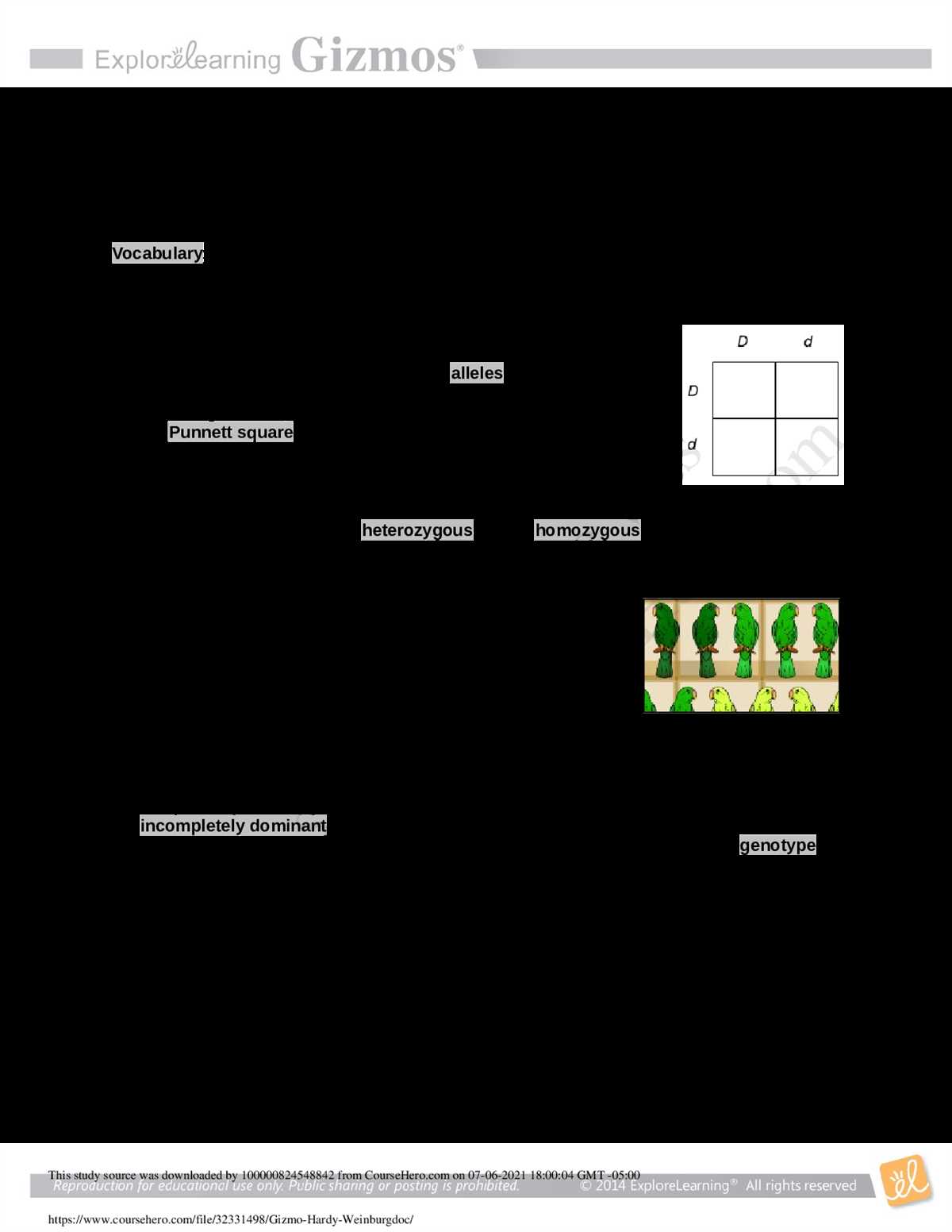 Estimating Population Size Gizmo Answer Key PDF
