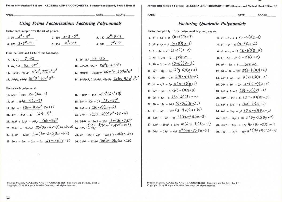 Understanding the Purpose of Algebra 1.2 Practice A Answer Key