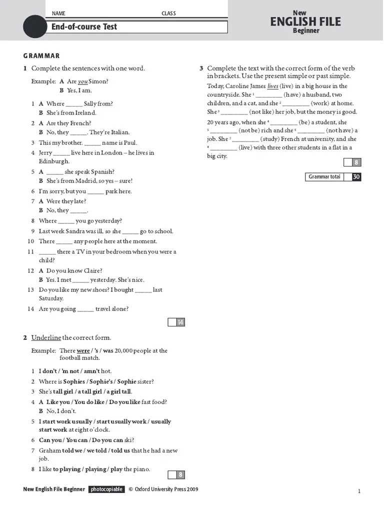 4. Reading Comprehension: