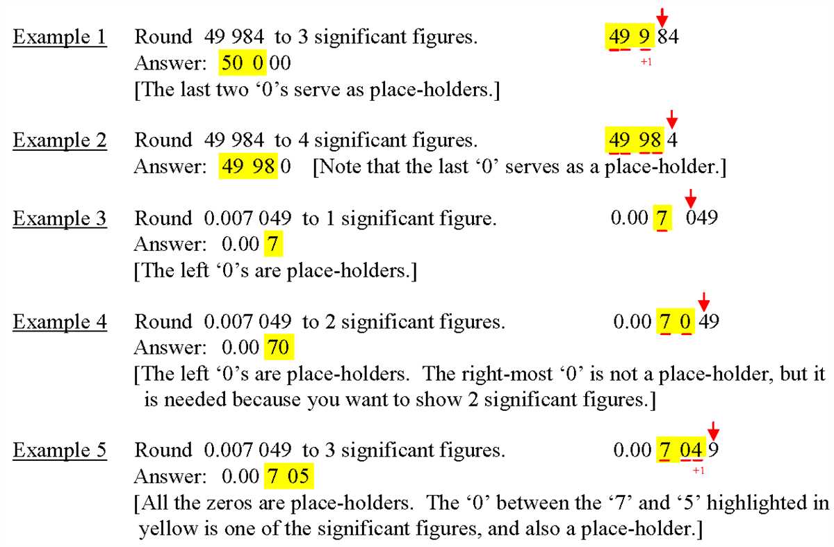 Exploring Measurement and Significant Figures - Answer Key for Lab Measurement and significant figures lab answer key