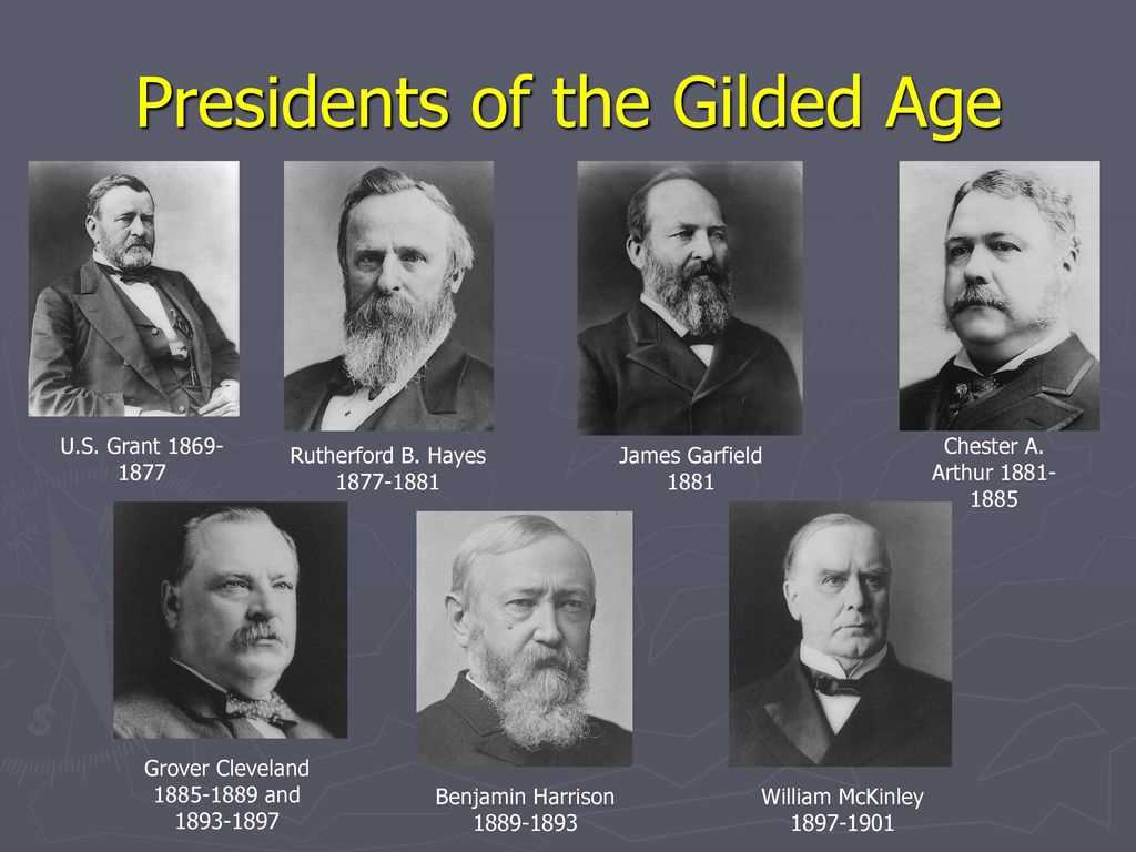 Key Players in the Gilded Age