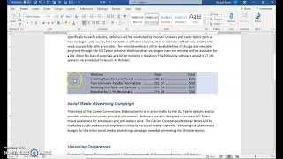 Benefits of Using Word Module 1 Sam Project 1 Answers