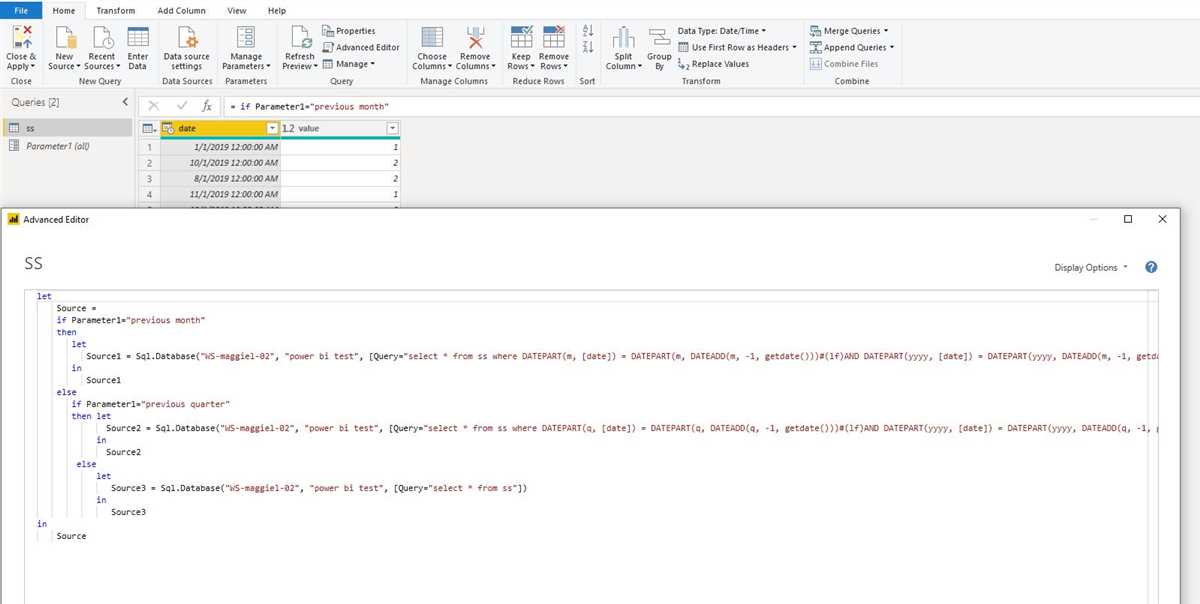 The Importance of Testing Parameters
