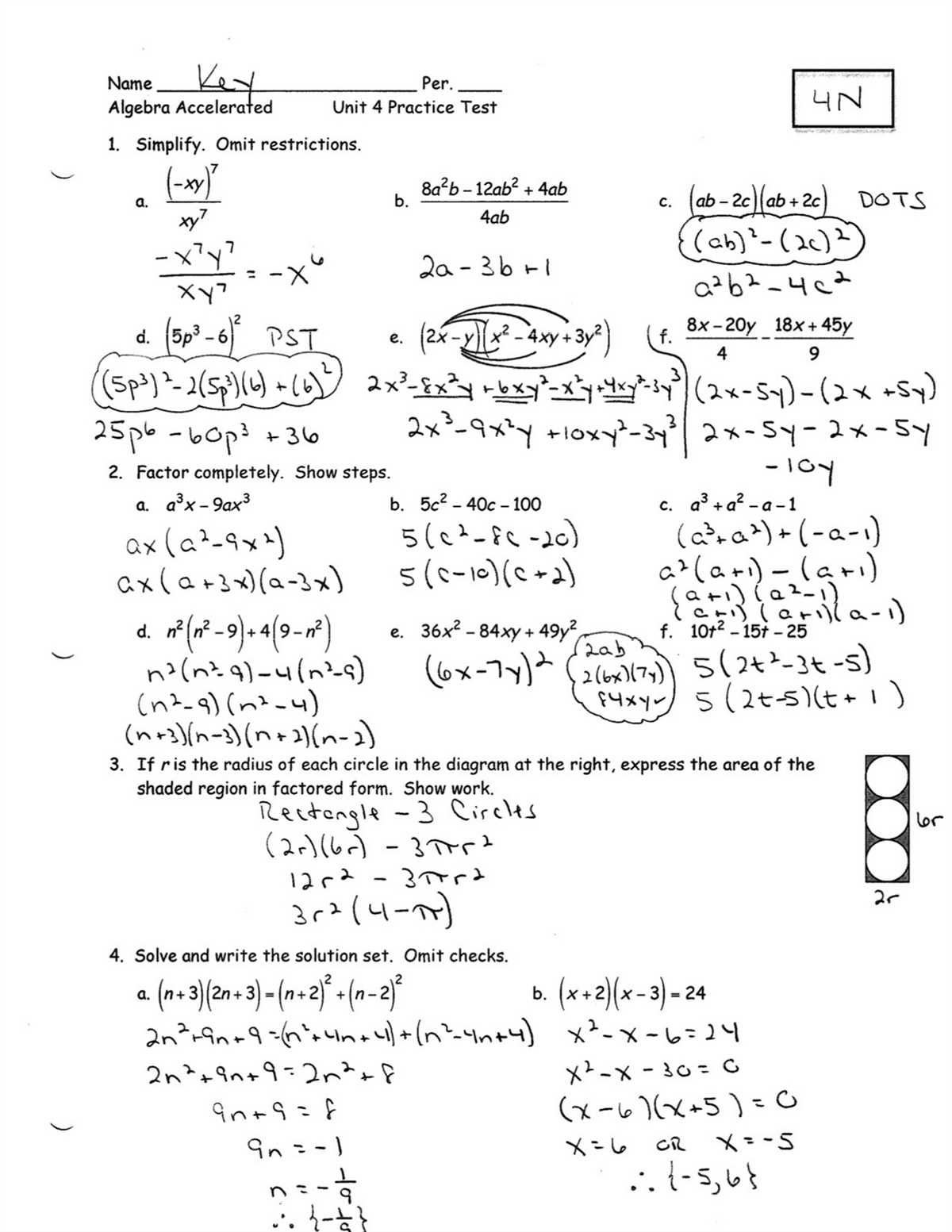 Unit 4 is an important milestone in algebra education, as it covers a range of fundamental concepts and skills. This unit builds on the knowledge acquired in previous units, introducing students to more advanced algebraic concepts and problem-solving strategies. The Unit 4 Algebra 1 test is designed to assess students' understanding of these concepts and their ability to apply them in various problem-solving scenarios.