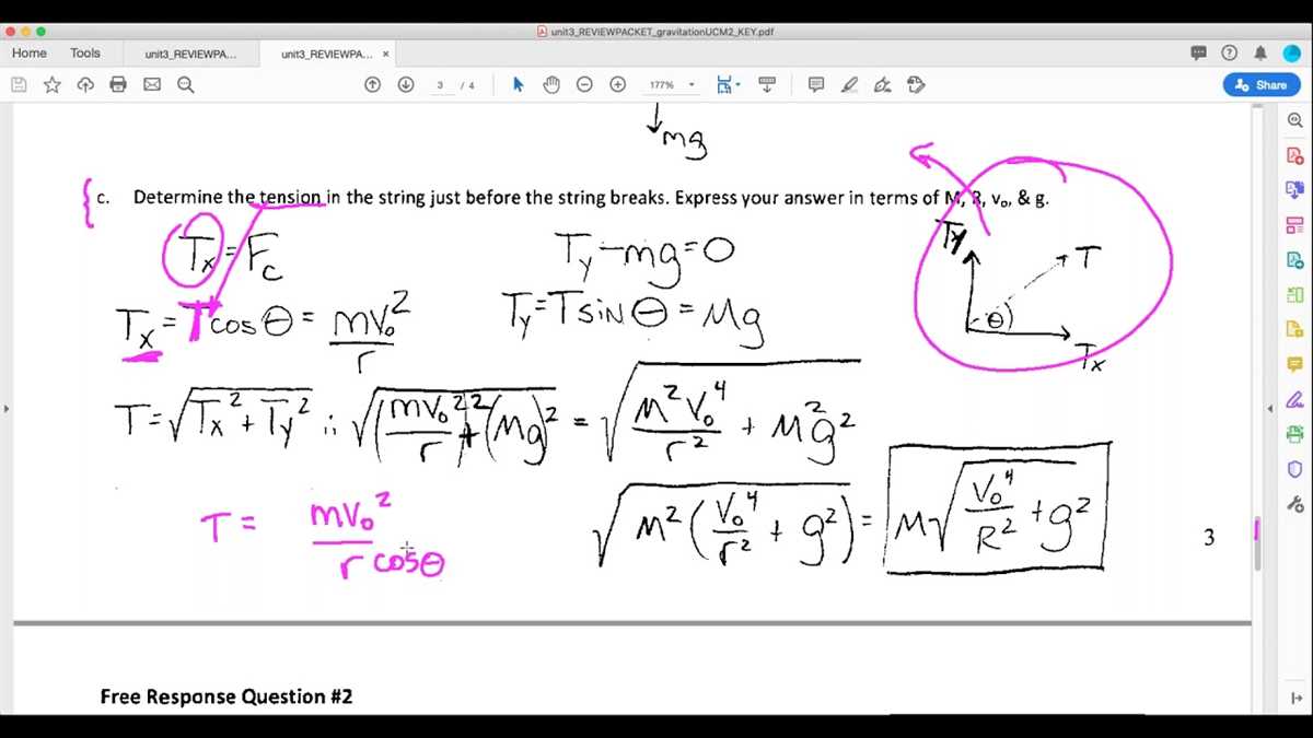 Tips for Approaching AP Physics 1 Free Response Questions