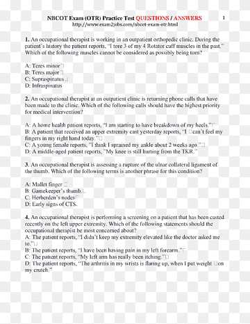 Tips for Scoring High on the NBCOT COTA Exam