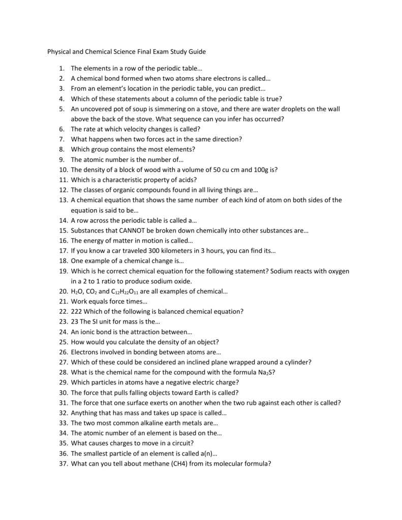 Essential Equations and Formulas