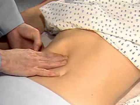 Bimanual pelvic exam video