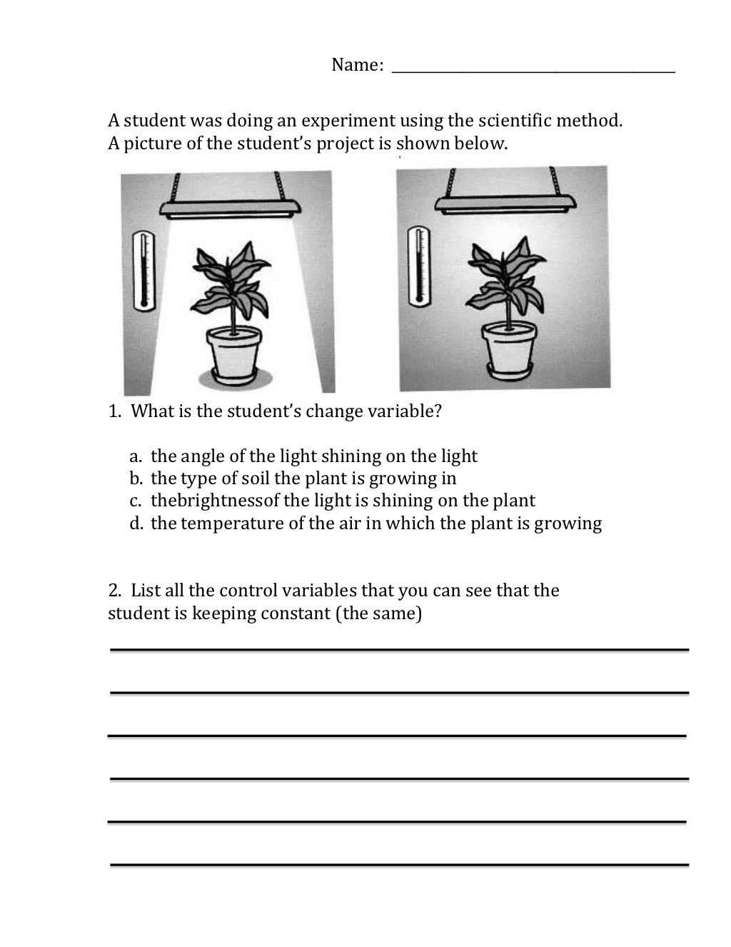 Step-by-Step Solution for Worksheet 2