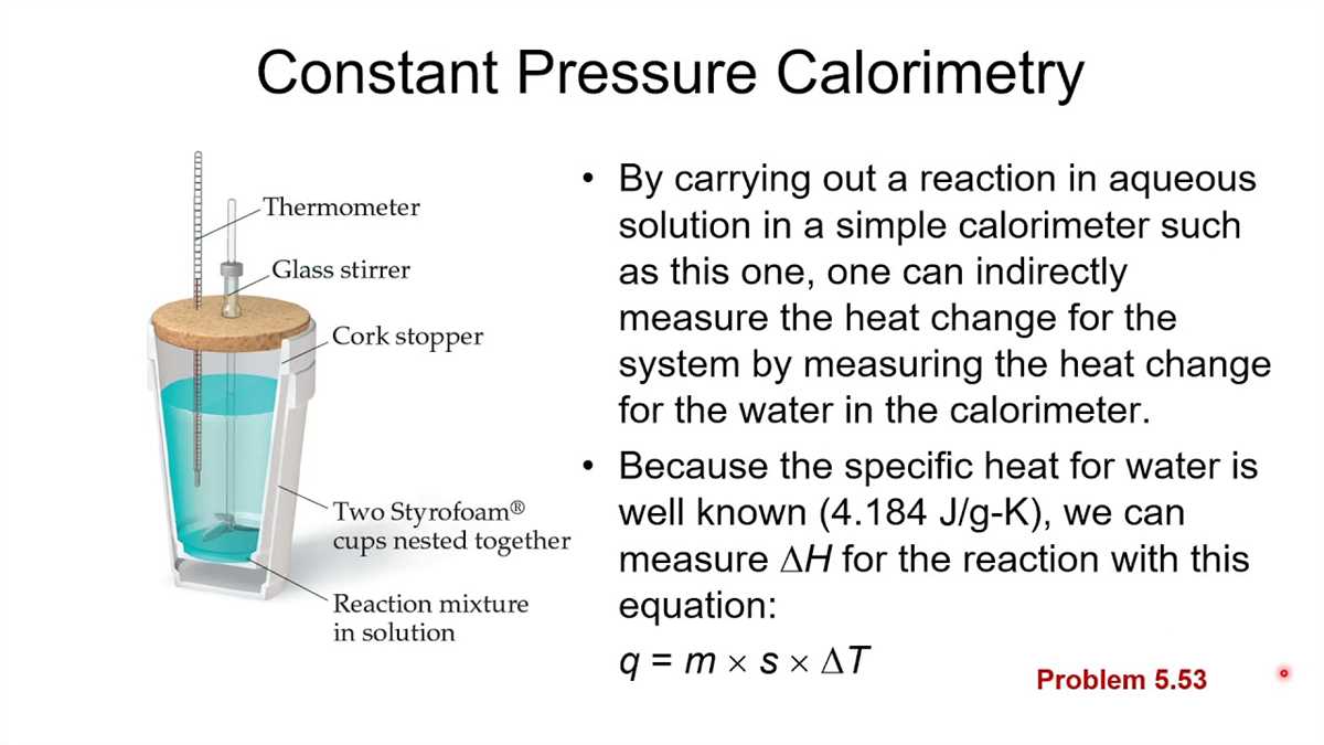 Factors Affecting Enthalpy Changes