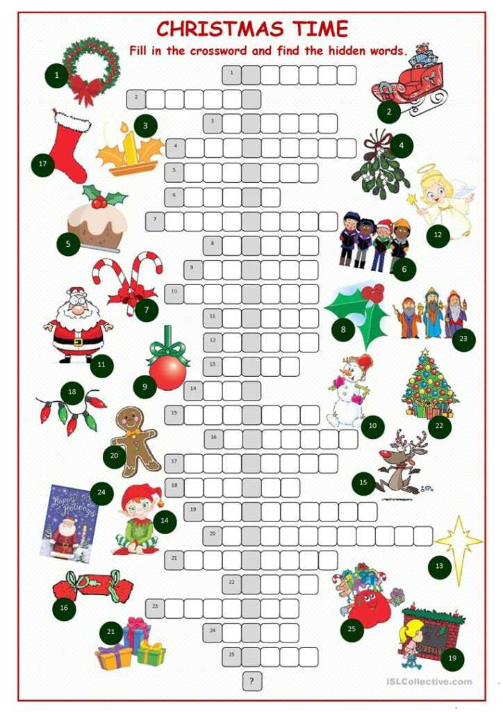 Where to Find Answers for Printable Christmas Crossword Puzzles