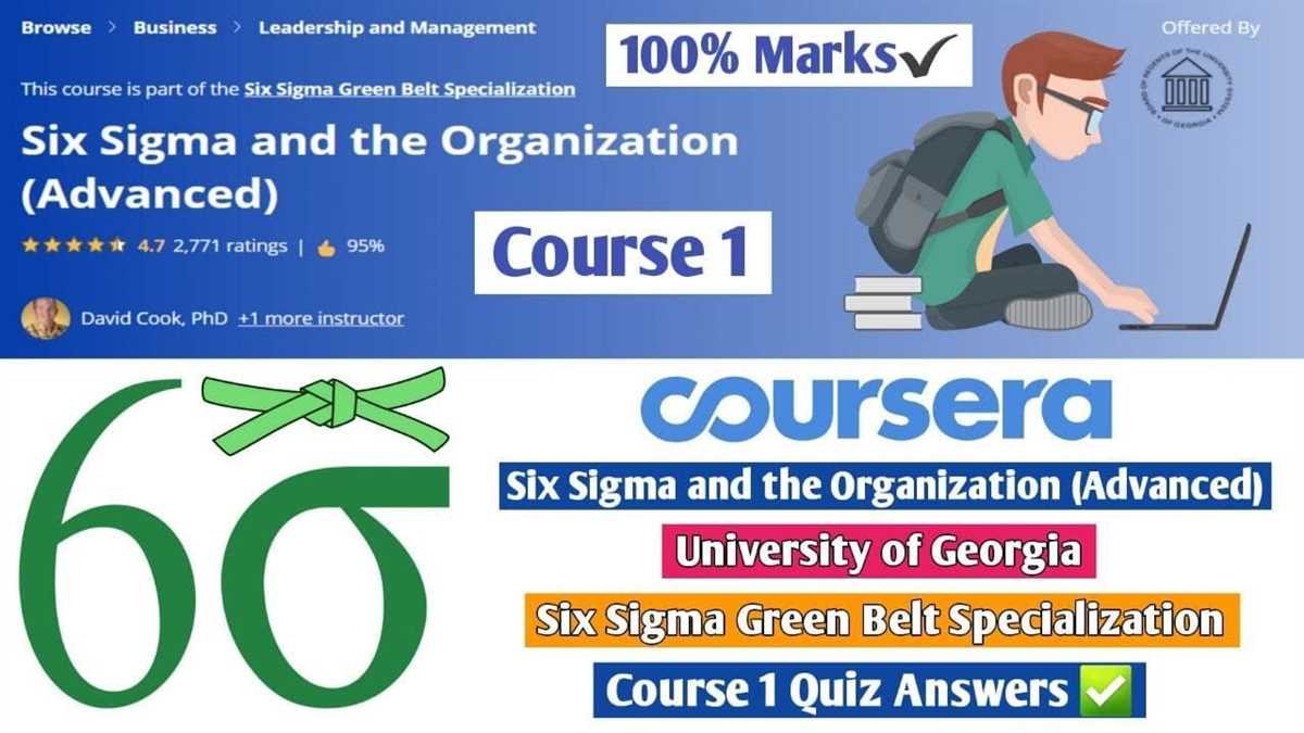 Sample Questions for the Six Sigma Green Belt Exam