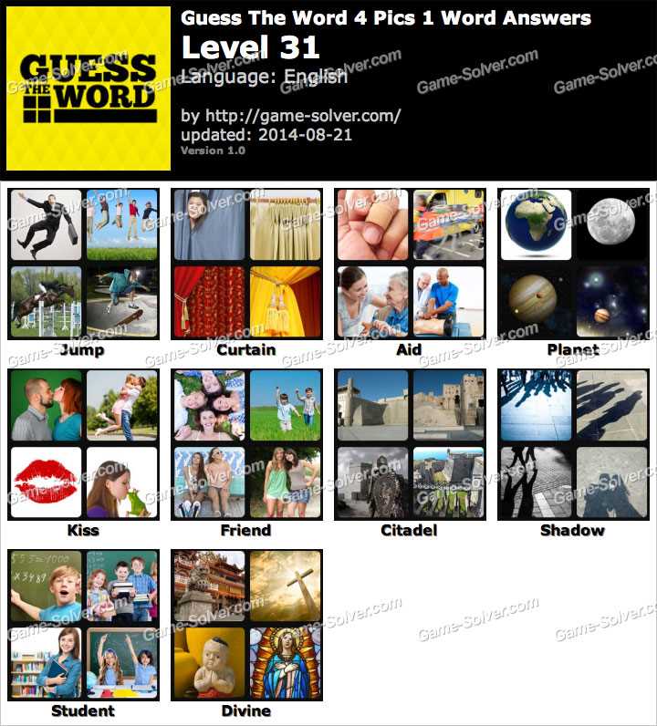 Become a pro at solving 7 letter puzzles in 4pics 1 word